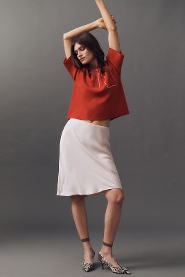 The Tilda Knee-Length Slip Skirt