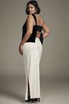 Thumbnail View 6: The Tilda Maxi Slip Skirt: Side-Slit Edition