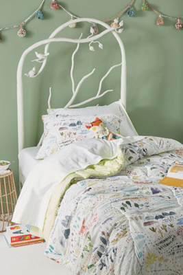 anthropologie crib bedding