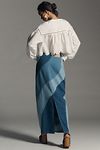 Thumbnail View 3: Significant Other Saskia Wavy Paneled Denim Maxi Skirt