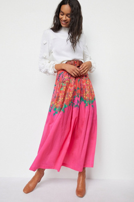 tiered maxi skirt anthropologie