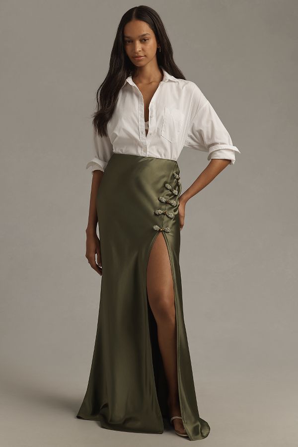 Slide View: 1: SAU LEE Pera Maxi Skirt