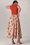 Thumbnail View 4: The Jacie Poplin Printed Midi Skirt by Maeve