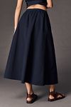 Thumbnail View 5: The Jacie Poplin Midi Skirt by Maeve