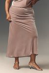 Thumbnail View 6: The Tilda Maxi Slip Skirt: Velvet Edition