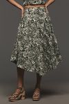 Thumbnail View 3: By Anthropologie Linen Midi Skirt