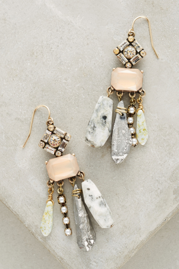 Stone Strand Drops Anthropologie