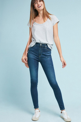 ag the mila ultra high rise skinny jeans