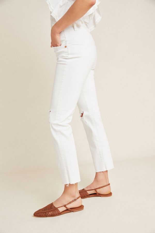 ag isabelle high rise straight crop