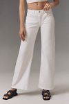 Thumbnail View 2: AG Adria Mid-Rise Wide-Leg Jeans