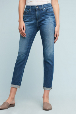 jeans mid rise slouchy