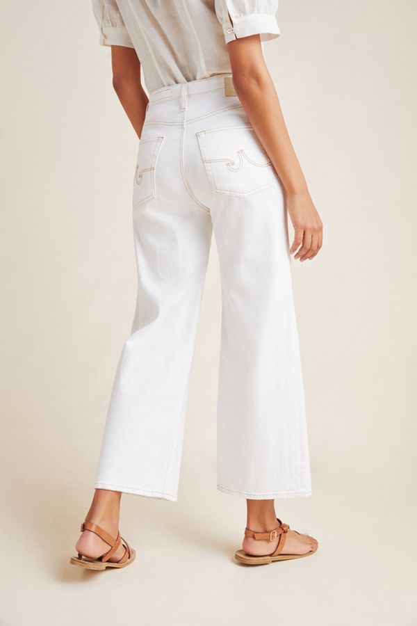 AG The Etta UltraHigh Rise WideLeg Jeans Anthropologie