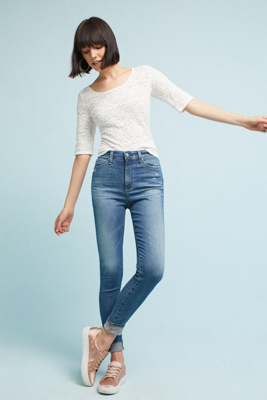 ag the mila ultra high rise skinny jeans