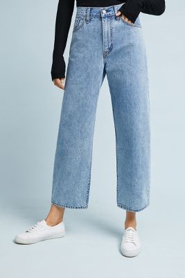 moto washed mom jeans