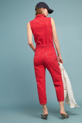 levi's red jumpsuit
