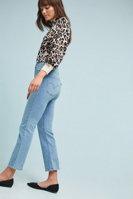 mile high crop flare jeans levis