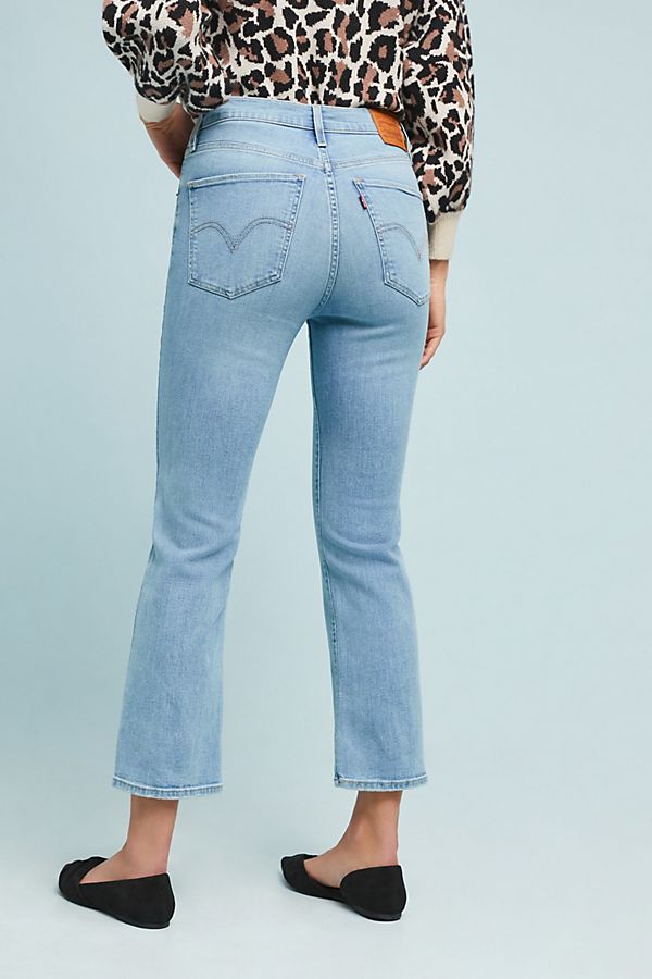 Levi's Mile High Crop Flare Jeans | Anthropologie