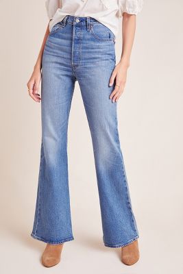 levi's flare high waist