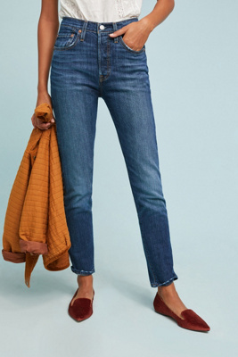 levi's 501 high waist skinny jeans