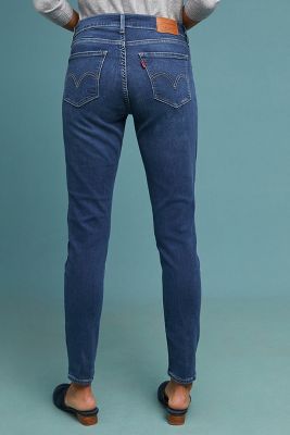 levi's mid rise curvy straight jeans