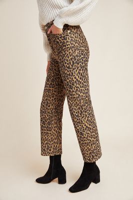 levi's ribcage leopard