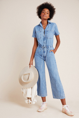 levis denim jumpsuit