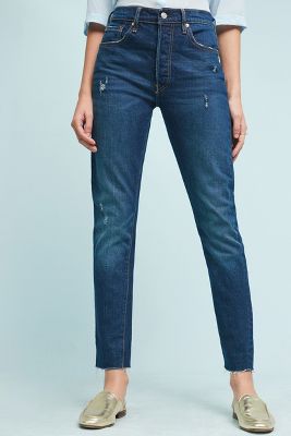 501 high rise skinny jeans