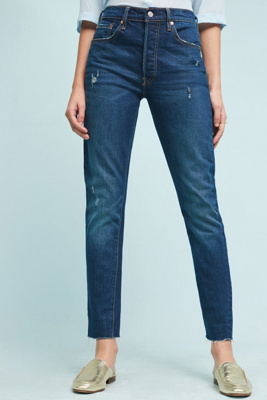 levi's 501 high waist skinny jeans