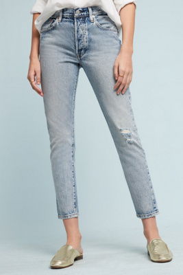 Levi's 501 Mid-Rise Straight Jeans 