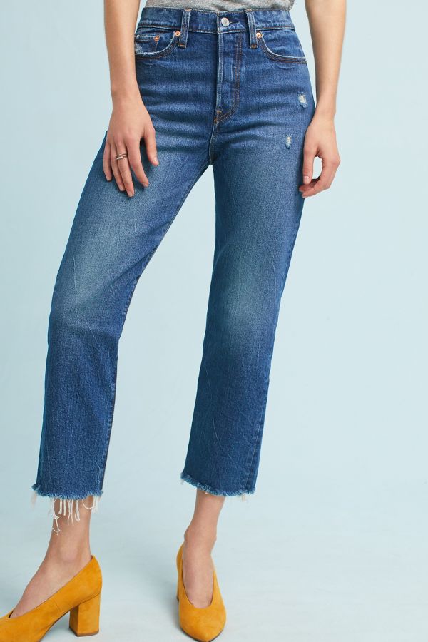 Levi's Wedgie High-Rise Straight Jeans | Anthropologie