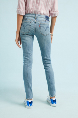 levi's altered 711 skinny