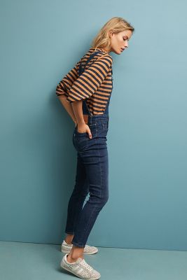 levi's skinny denim overalls