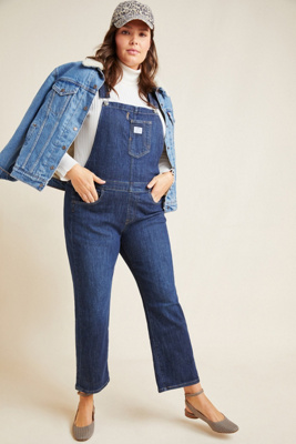 anthropologie denim overalls