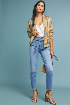 seven for all mankind high waist skinny jeans
