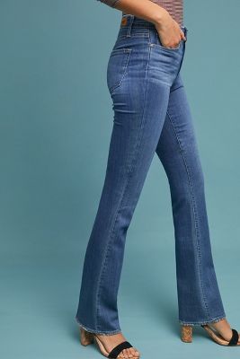 paige manhattan high waist bootcut jeans