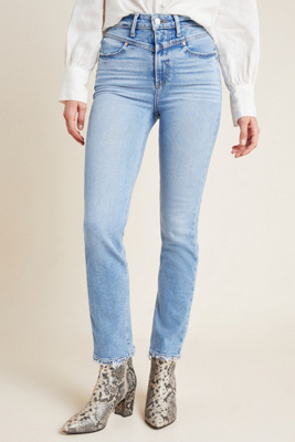 paige high rise sarah slim jeans