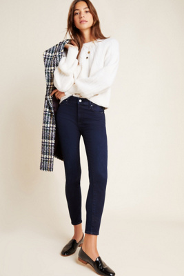 paige hoxton high waist ankle skinny jeans