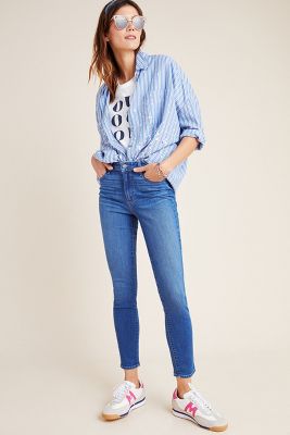 Paige Hoxton High-Rise Skinny Jeans 