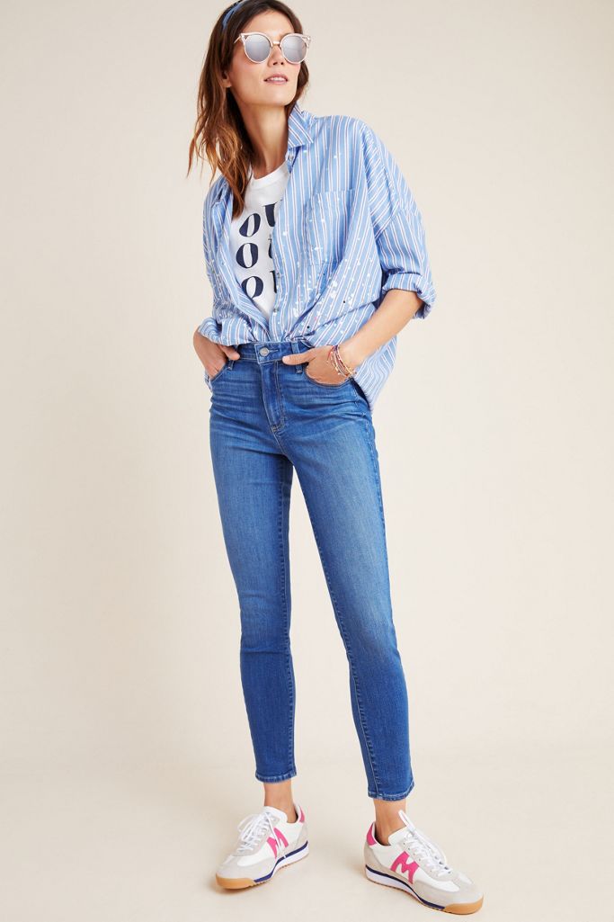 Paige Hoxton High Rise Skinny Jeans Anthropologie