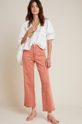 paige nellie high rise culotte