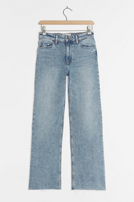 high rise wide leg jean