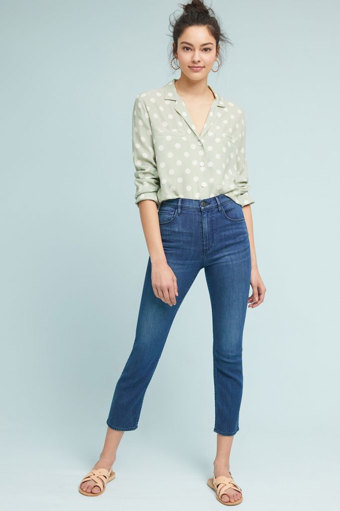 3x1 W4 Colette High-Rise Cropped Slim Jeans | Anthropologie