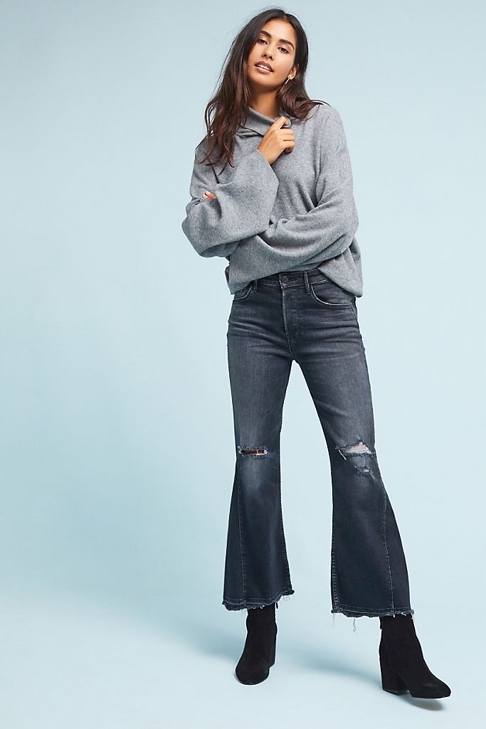 3x1 W3 Higher Ground Gusset Crop High-Rise Jeans | Anthropologie