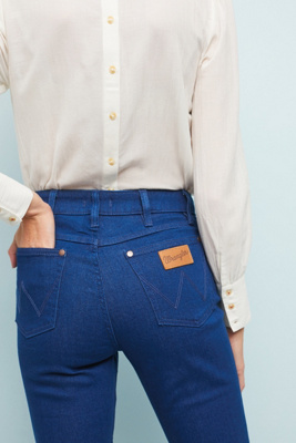 wrangler high waisted bootcut jeans