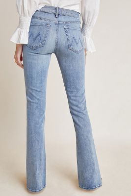 mother the runaway bootcut jeans