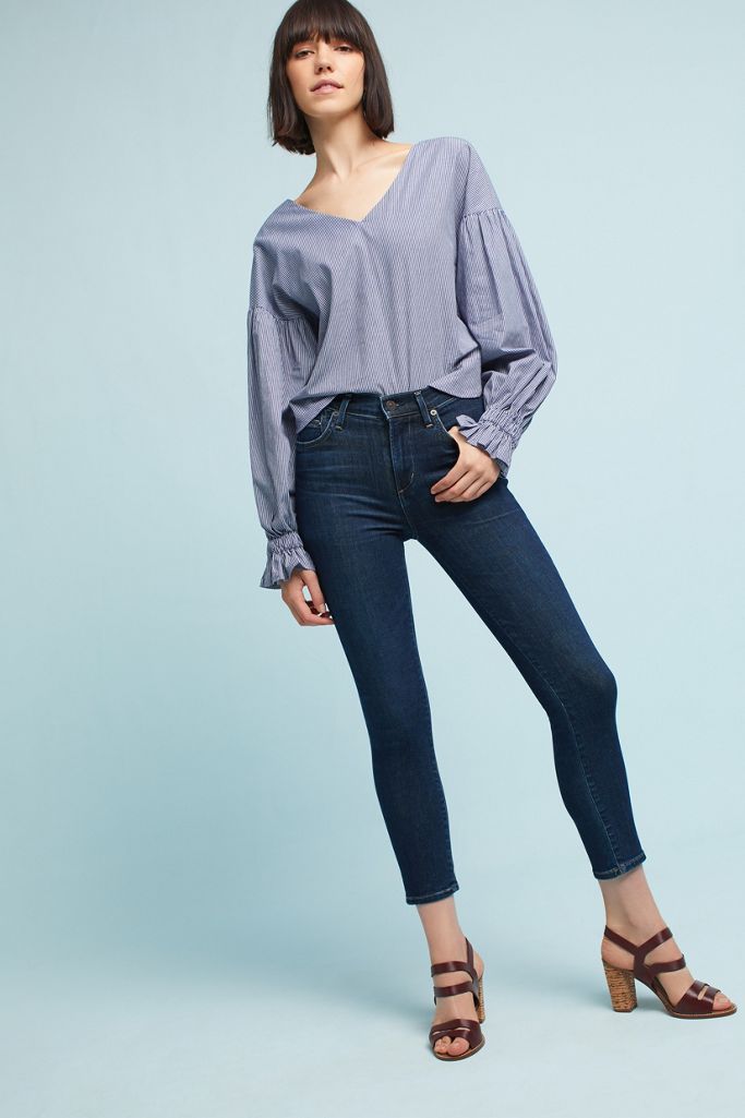 Citizens Of Humanity Rocket Crop High Rise Skinny Jeans Anthropologie