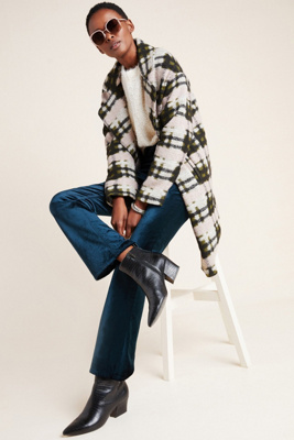 velvet bootcut jeans