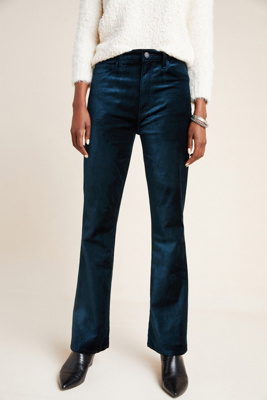 bootcut velvet jeans