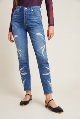 citizens of humanity embroidered jeans