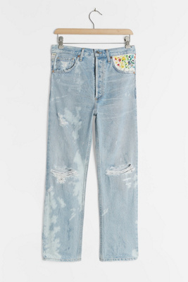 citizens of humanity embroidered jeans